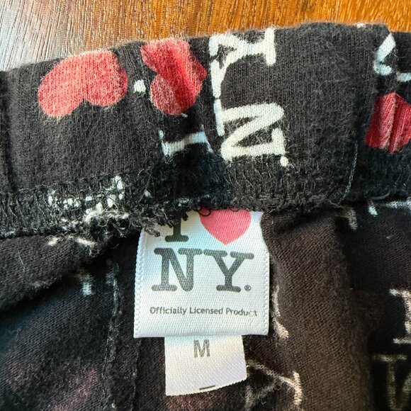 I Heart NY Sz M Black Pants - Picture 5 of 6
